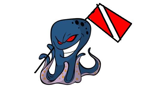 kraken mini z flagą.JPG